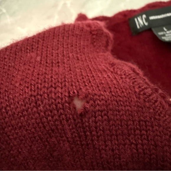 Women’s INC International Concepts 100% Merino Wool Cardigan Sequins Sweater - Picture 10 of 16